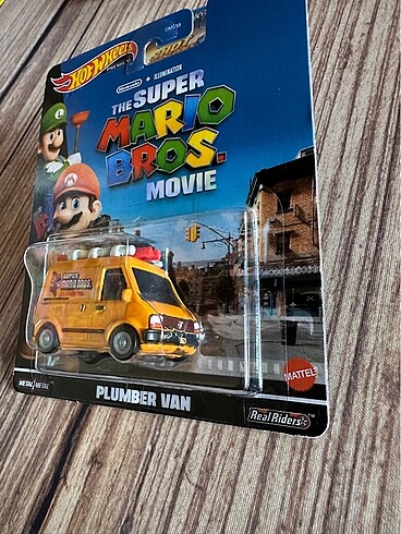  Beden Renk Super Mario Movie Plumber Van