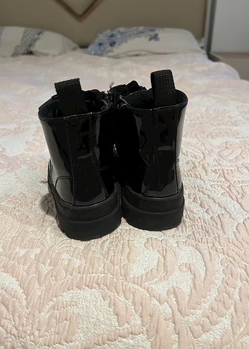 Hm Kız Çocuk Siyah Lastik Goth Botlar - Görsel 4