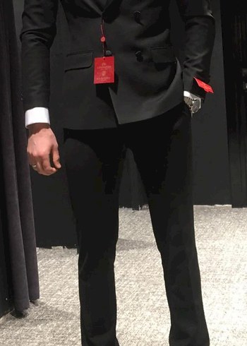 Siyah Erkek Damatlık - Görsel 4