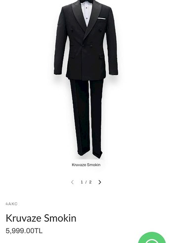 Siyah Erkek Damatlık - Görsel 5