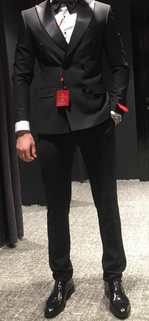 Siyah Erkek Damatlık - Görsel 4