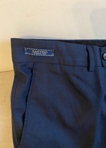 Erkek Lacivert Regular Fit pantalon - Görsel 3