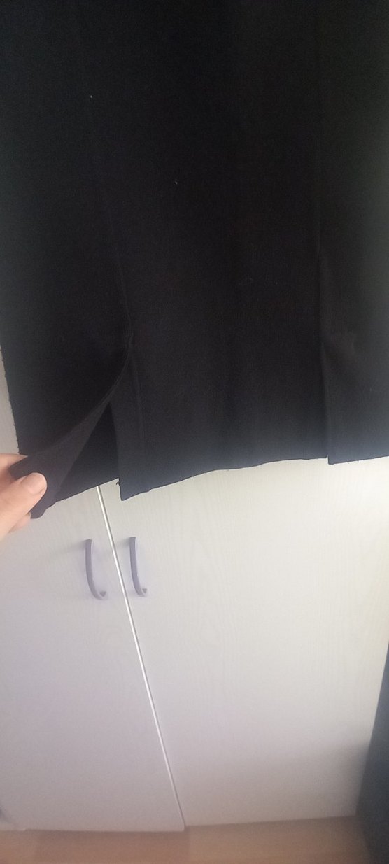 Kadın Siyah Midi Kalem Etek - Görsel 2