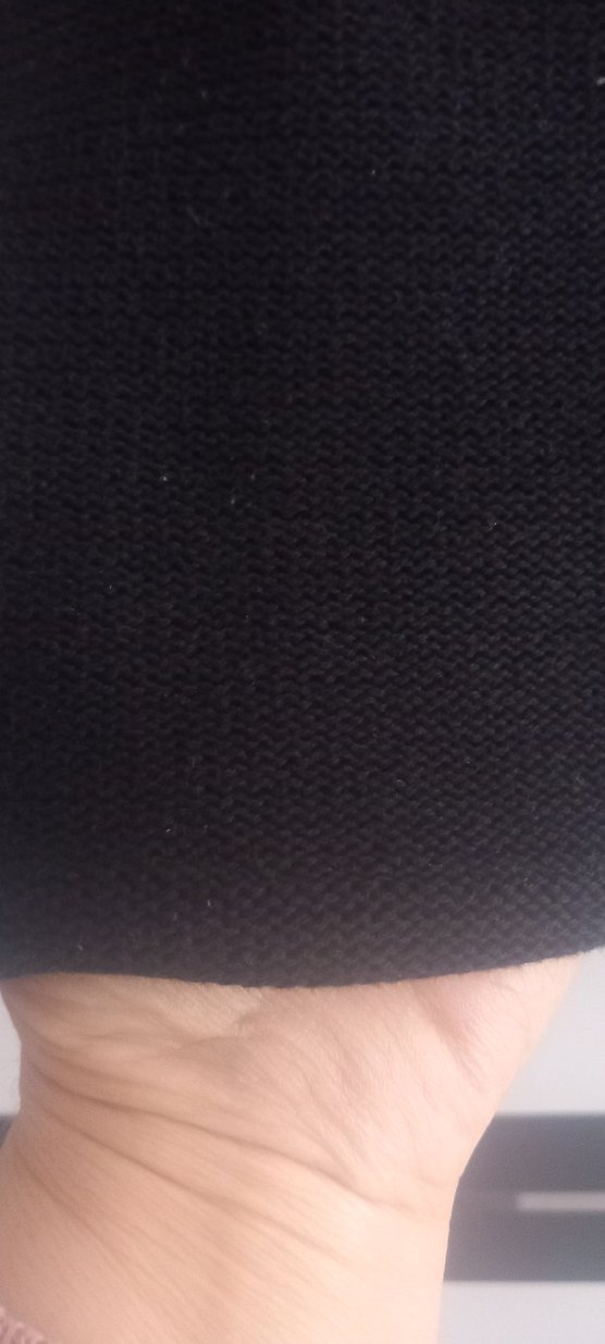 Siyah erkek Uzun Kollu Salaş Sweatshirt - Görsel 4