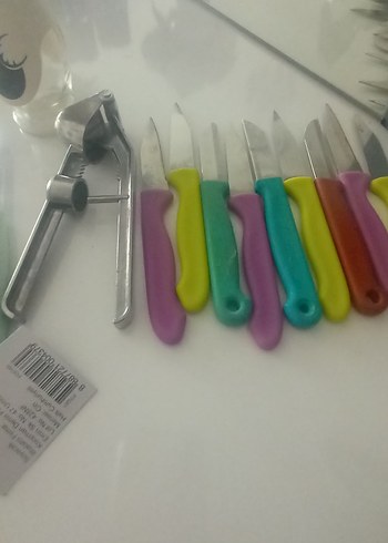 Pastel Renkli Çoklu Mutfak araç gerecleri - Görsel 2