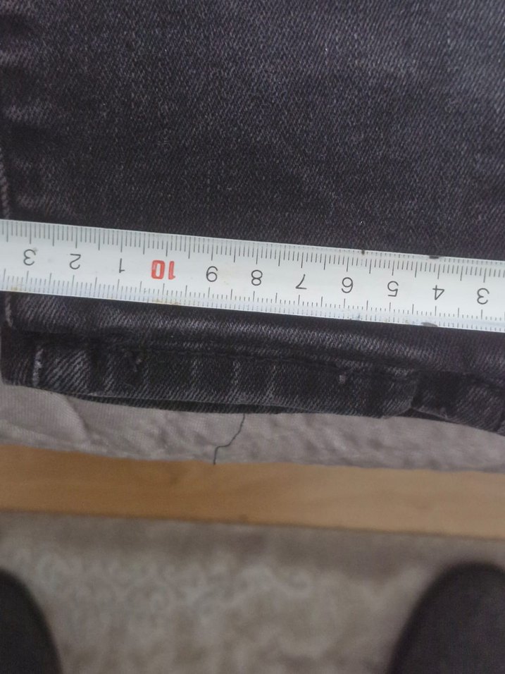 füme renkte erkek Jean - Görsel 4