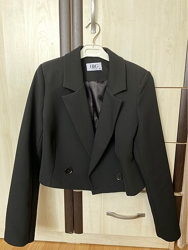 Kısa Blazer Ceket