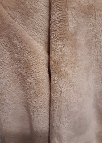 Bej Peluş Kedi Desenli Street Wear Sweatshirt - Görsel 2