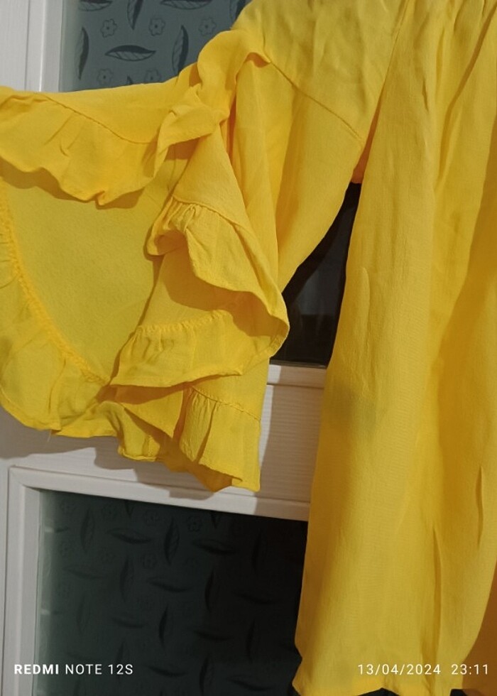 Koton omuz  dekolteli  gomlek - Görsel 3