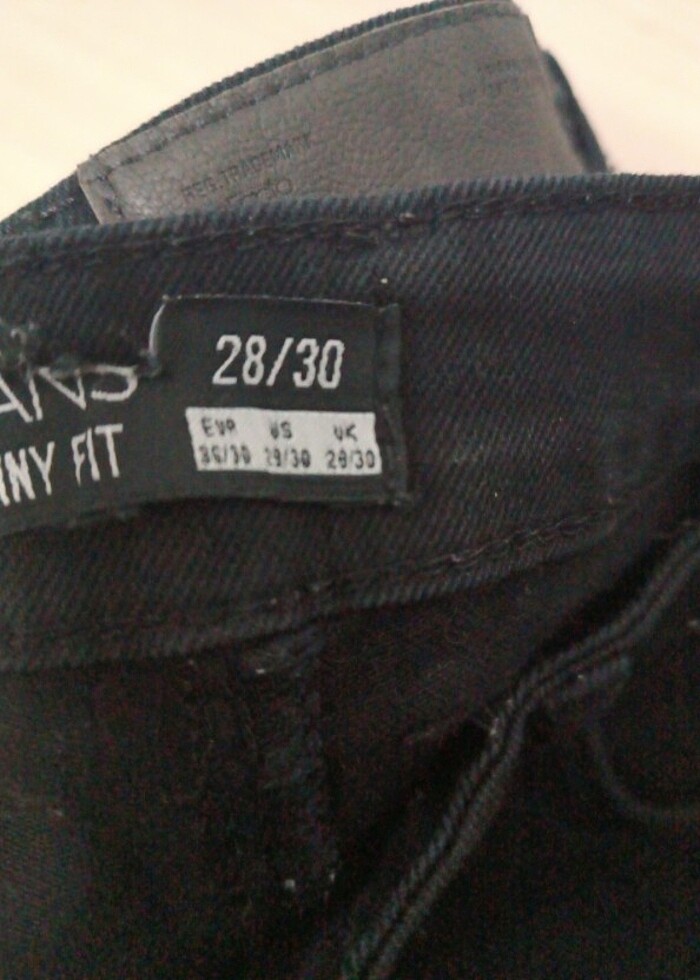 Siyah jean  - Görsel 4