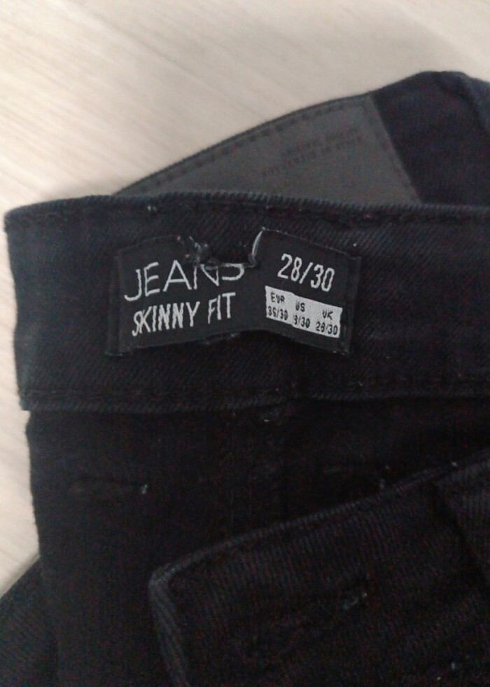 Siyah jean  - Görsel 5