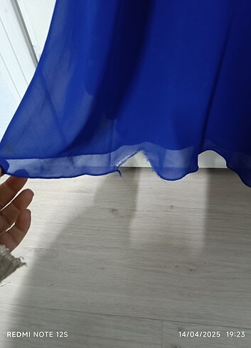 Mavi 36 beden abiye elbise ???????????? - Görsel 6