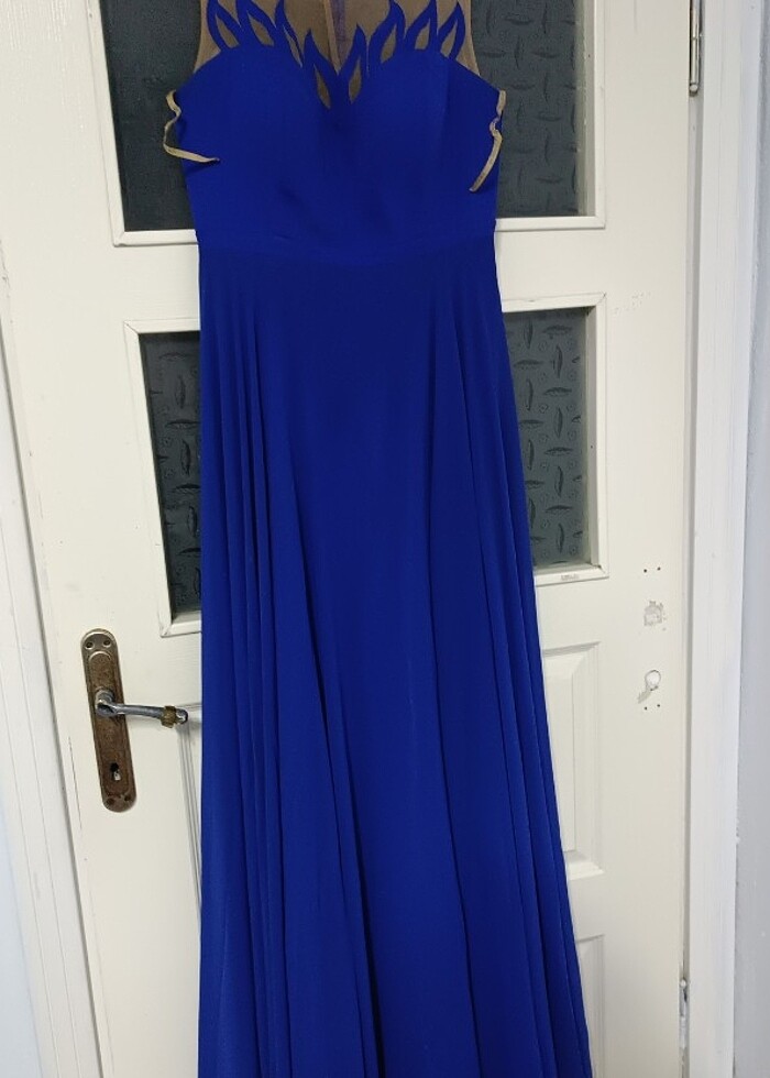 Mavi 36 beden abiye elbise ???????????? - Görsel 2