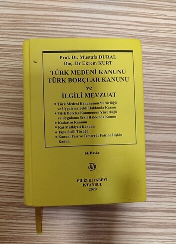Türk medeni kanunu ve Türk borçlar kanunu 