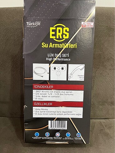 Diğer Lüx Duş Seti