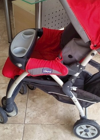 0 - 13 kg Beden kırmızı Renk Kırmızı ve Gri Chicco Bebek Arabası