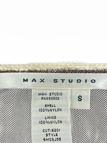 s Beden kahverengi Renk Max Studio Uzun Elbise %70 İndirimli.