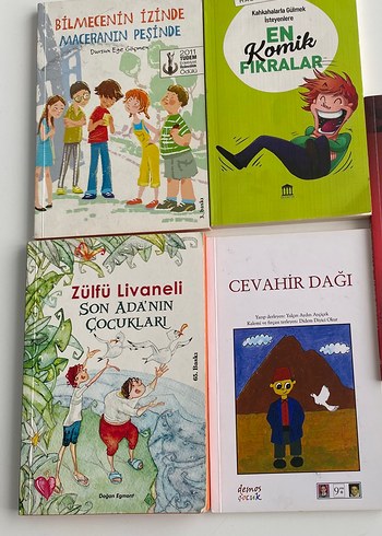 4 Kitap Seti: Çocuk Fıkraları ve Macera Hikayeleri
