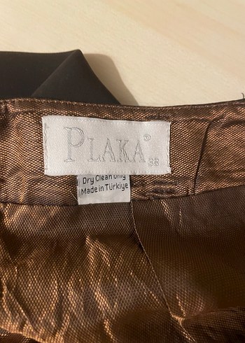 Kahverengi Midi Kadın Kalem Etek - Görsel 2