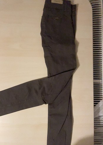 Haki Dar Kesim Kadın Pantolon - Görsel 2