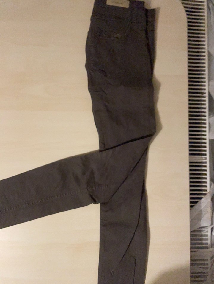 Haki Dar Kesim Kadın Pantolon - Görsel 2