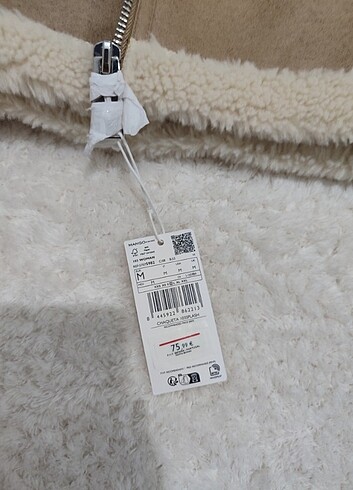 m Beden camel Renk MANGO PELUŞ MONT