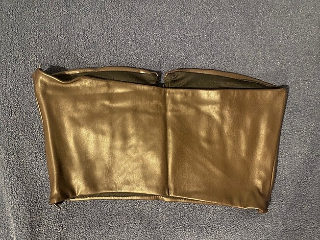 Zara Zara Koyu Kahve Crop