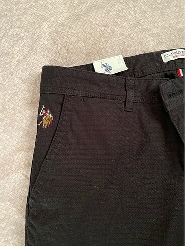 U.S Polo Assn. Erkek siyah pantolon