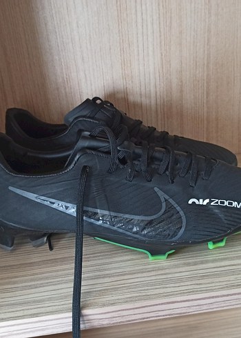 Siyah Bağcıklı Erkek Futbol Ayakkabısı - Görsel 2