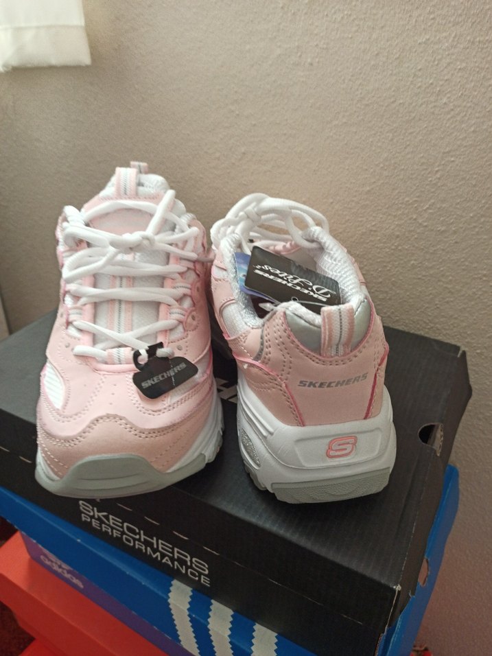 Pembe Kadın Spor Ayakkabı Platform Topuklu - Görsel 3