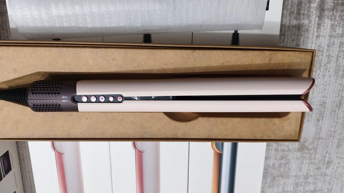 Bej ve gri saç düzleştirici - Görsel 3