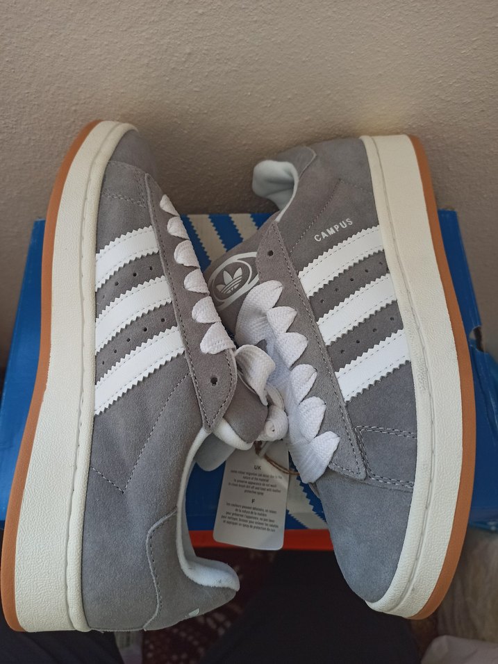 Gri Adidas Campus Spor Ayakkabı - Görsel 4