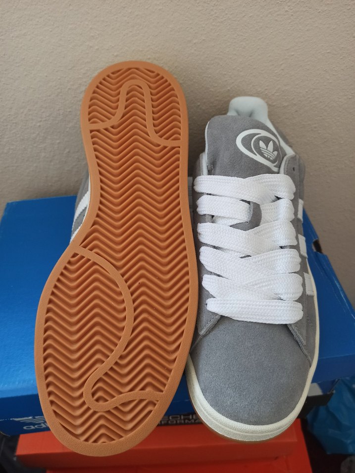 Gri Adidas Campus Spor Ayakkabı - Görsel 3