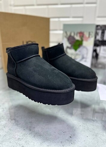 36 Beden siyah Renk Ugg kadin bot