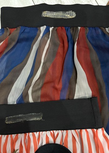 Renkli Mini Pilili Etekler - tütülü etek - Görsel 8