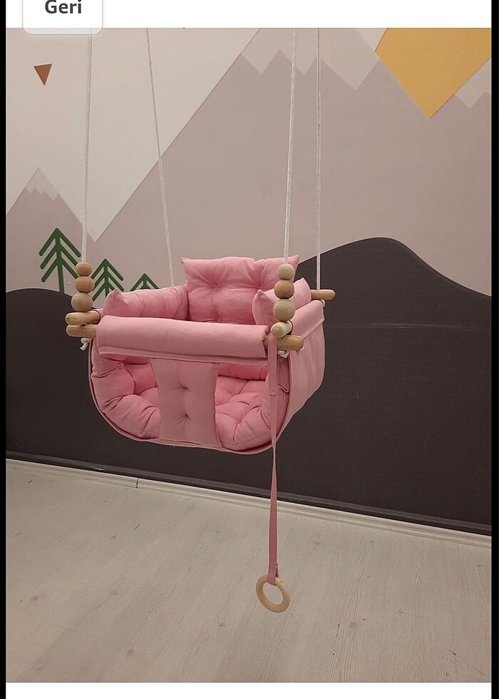 Bahçe salıncak ev tipi salıncak çocuk - Görsel 3