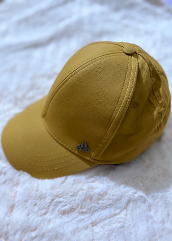 Parlak Sarı Adidas Kadın erkek Şapka - Görsel 3
