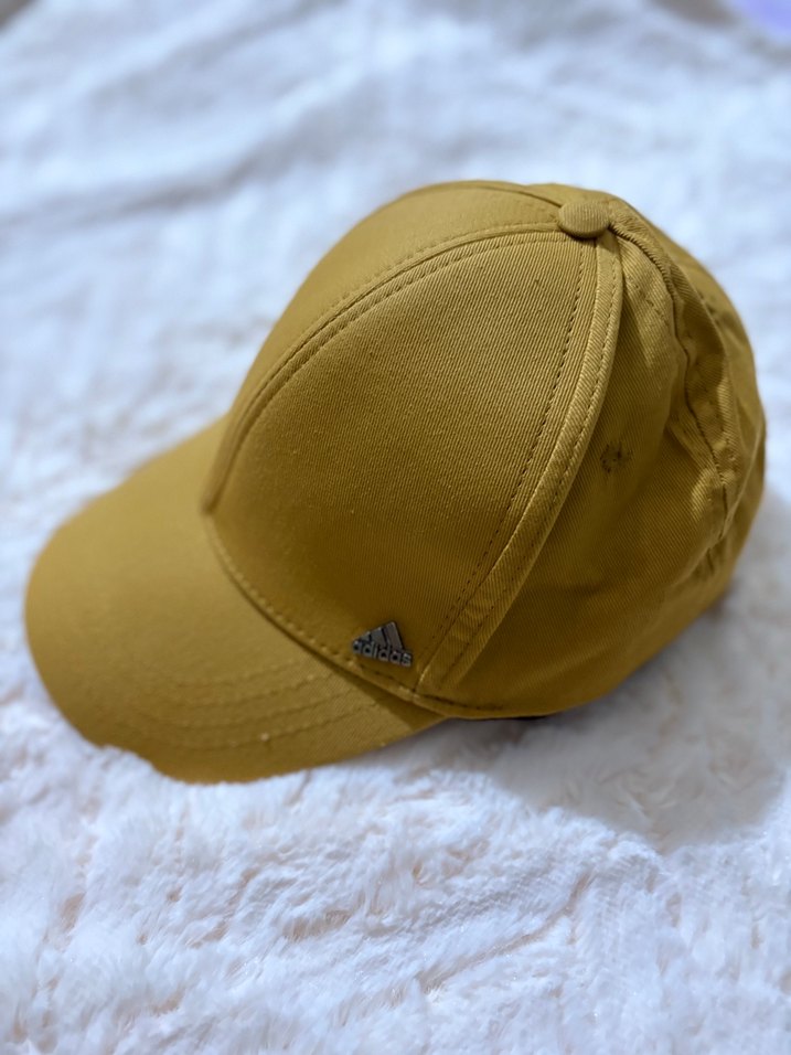 Parlak Sarı Adidas Kadın erkek Şapka - Görsel 3