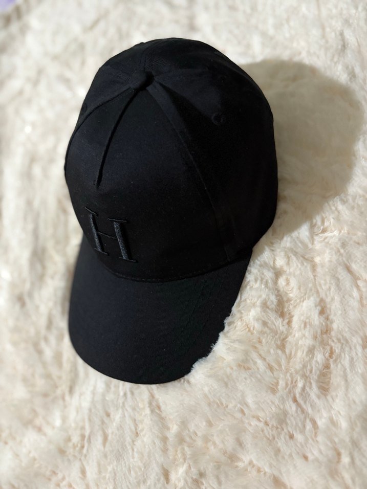 Siyah Basic Kadın erkek Şapka - Görsel 2