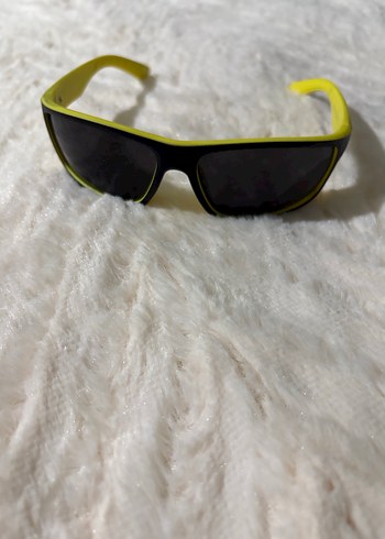 Sarı Kenarlı Siyah erkek Güneş Gözlüğü - Görsel 3