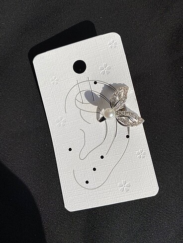 Kelebek Ear Cuff Küpe