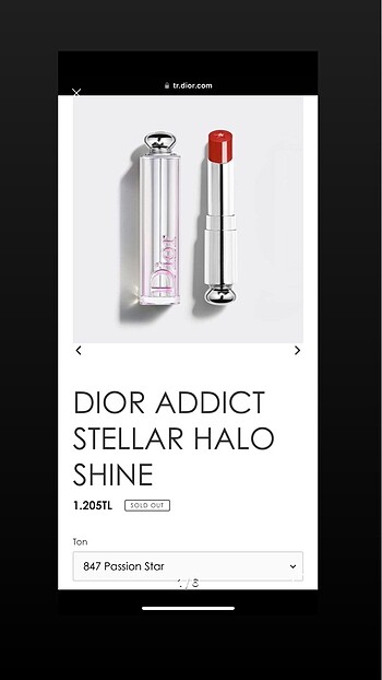 Dior Addict Stellar Halo Shine / Orijinal Ürün