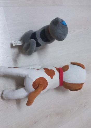  Beden Caillou kedisi ve Pepe'nin köpeği Oyuncak Peluşlar