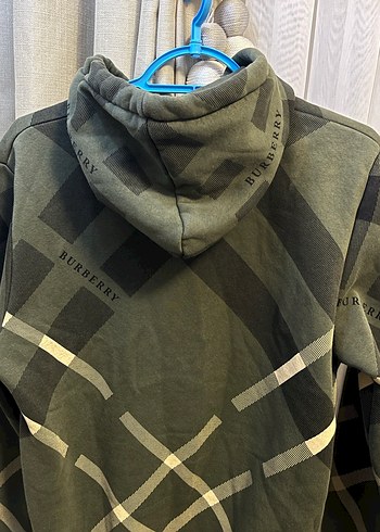 Burberry Erkek Yeşil Desenli Sweatshirt - Görsel 5