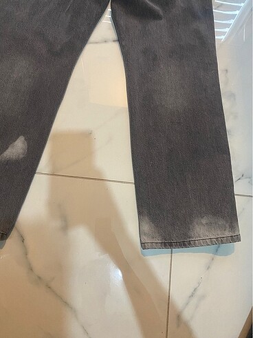 l Beden gri Renk Baggy Jean