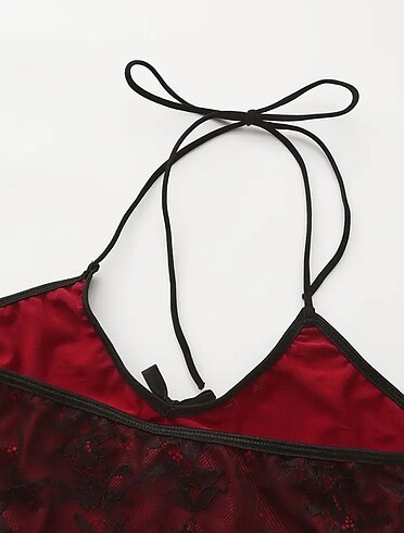 s Beden bordo Renk Y2k Gotik Cropt