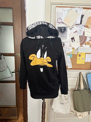 Baskılı sweatshirt