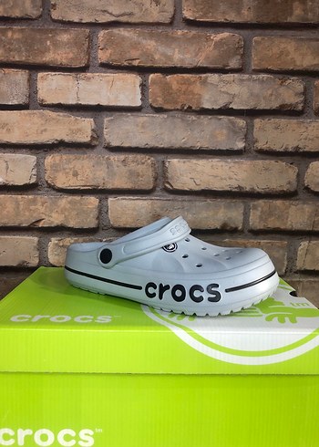 Crocs Beyaz Erkek Terlik Velcro Bantlı
