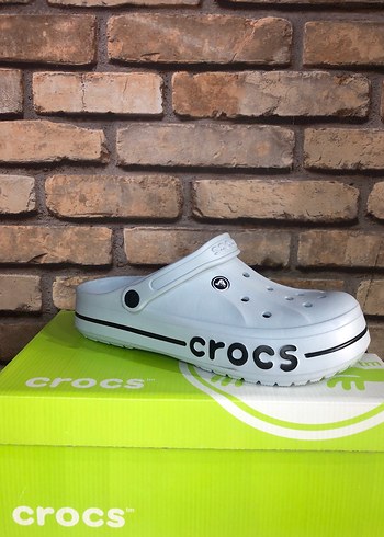 Crocs Beyaz Erkek Terlik Velcro Kayışlı