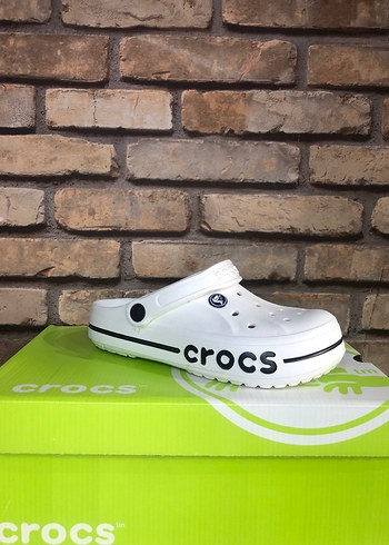 Crocs Beyaz Erkek Çocuk Terlik Velcro